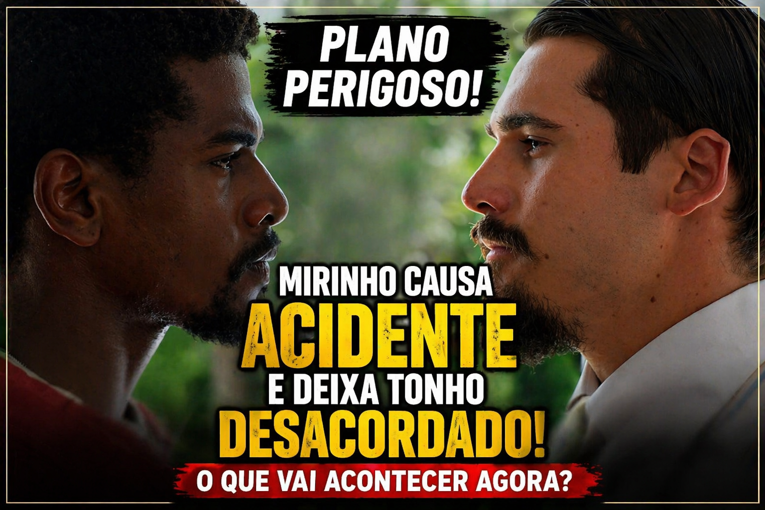 Leia mais sobre o artigo Mirinho causa acidente e deixa Tonho desacordado