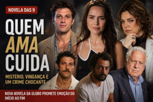 Leia mais sobre o artigo Quem Ama Cuida: nova novela das 9 da Globo aposta em vingança, mistério e drama com Letícia Colin