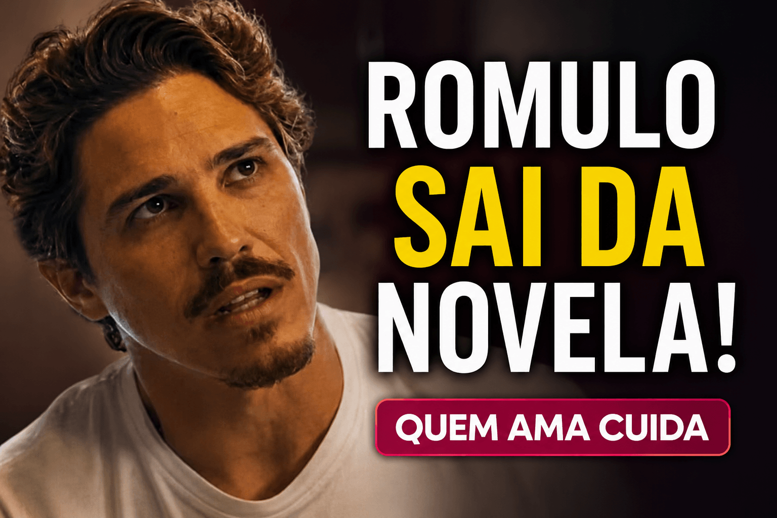 No momento, você está visualizando Romulo Arantes Neto deixa nova novela das nove após poucos capítulos
