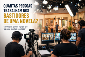 Leia mais sobre o artigo Quantas pessoas trabalham nos bastidores de uma novela? Conheça a grande equipe por trás de cada capítulo