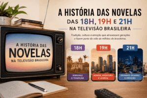 Leia mais sobre o artigo A história das novelas das 18h, 19h e 21h na televisão brasileira