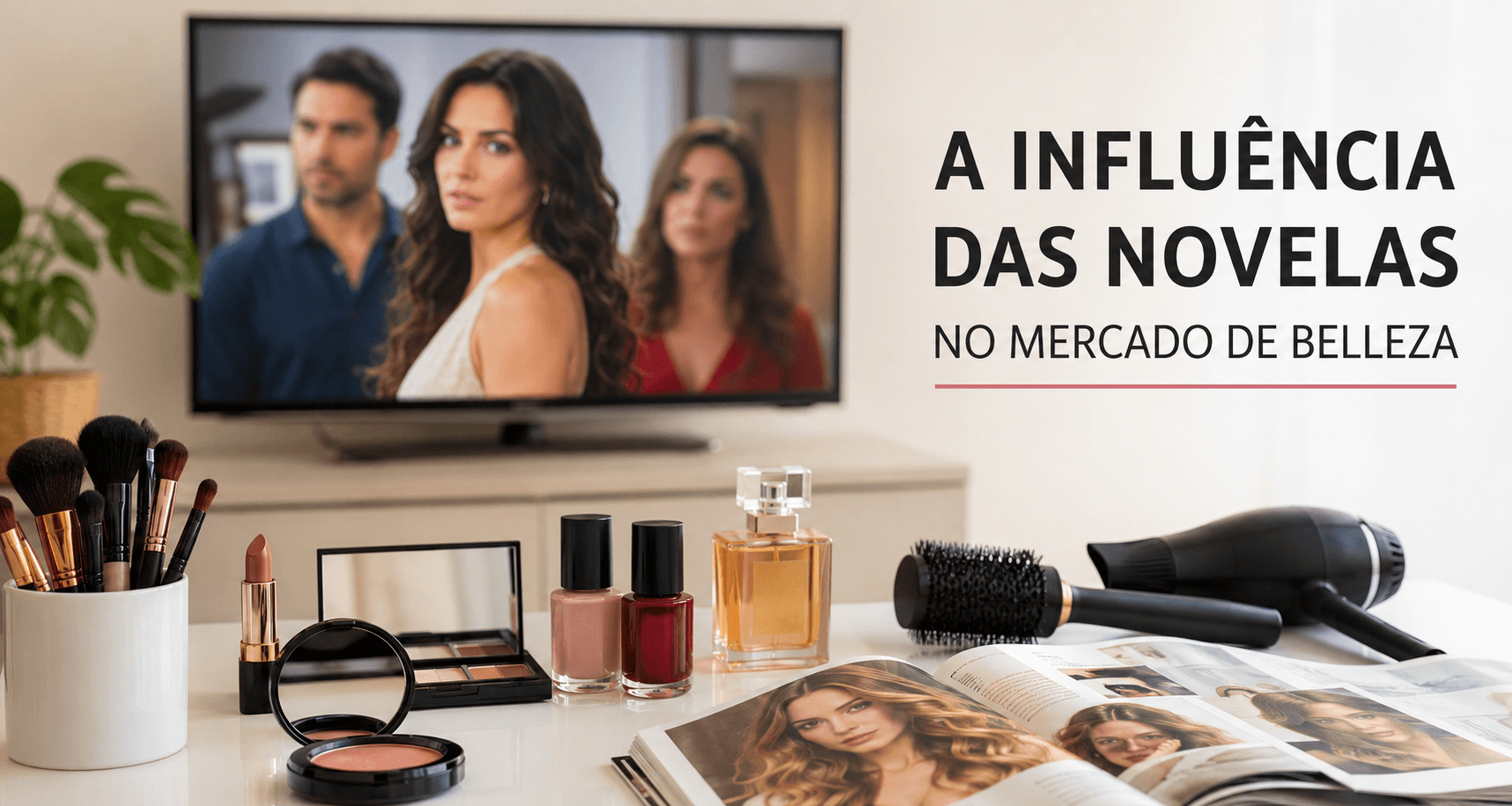 Leia mais sobre o artigo A Influência das Novelas no Mercado de Beleza: Como a Televisão Continua Inspirando Tendências e Movimentando o Setor
